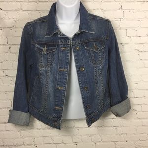 jcpenney black denim jacket